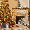 Ollny Cluster Lights Christmas 1000LED 49FT, Plug in Tree Light with Remote