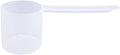 Plastic Measuring Scoop, (70 cc | 4.73 tbsp | 2.37 fl oz. | 70 mL) Long Handle Spoons for Powders, Granules, Coffee, Pet Food, Baking Supplies, Protein and Other Dry Goods, BPA Free (Set of 1)