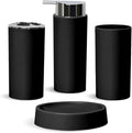 Bathroom Wash Set Mouthwash Cup Toothbrush Holder Soap Box Four-piece