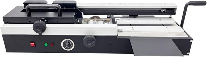 INTBUYING Hot Glue Book A4 Binder Machine Hot Melt Glue Binding Machine 200 Books Per Hour Max Binding Thickness 1.57in 110V 1200W