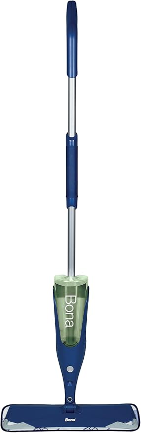 Bona Premium Motion Multi-Surface Floor Spray Mop - Includes Multi-Surface Floor Cleaning Solution and Machine Washable Microfiber Cleaning Pad - for Stone, Tile, Laminate, and Vinyl Floors