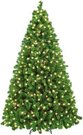 Yaheetech 7.5ft Prelit Artificial Christmas Tree with 550 Warm White Lights