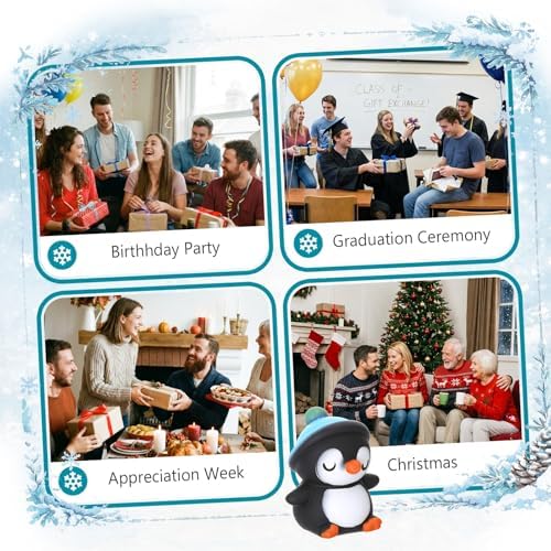 36 Sets Penguin Gifts Positive Motivational Party Favors