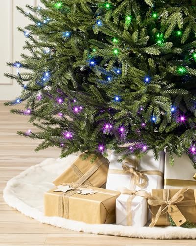 Balsam Hill 9ft Pre-Lit Black Hills Spruce Artificial Christmas Tree with Twinkly Light Show