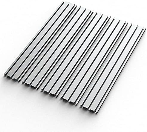Genmitsu T-Slot Table 6060 Extension Aluminum Spoilboard for CNC Router Machine PROVerXL 4030 XY-Axis Extension Kit, 840 x 600 x 15mm (33.1''x 23.6''x 0.6'')