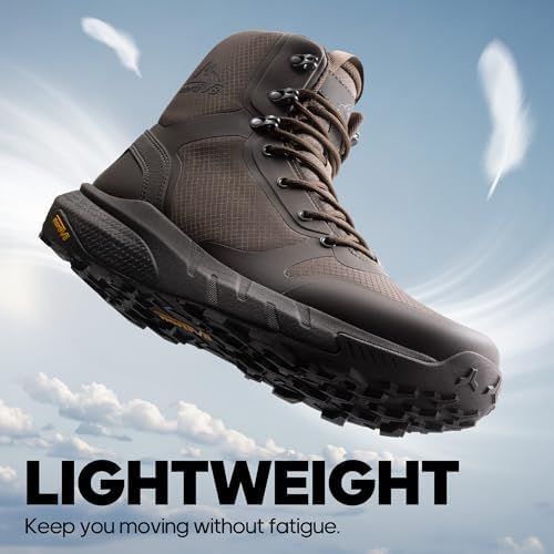 NORTIV 8 Men's Military Tactical Boot Zipper Lightweight