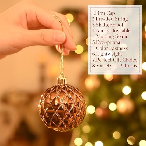Valery Madelyn 16ct Christmas Tree Decorations Ball Ornaments 2.36 Inches