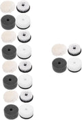 Homoyoyo 20pcs Shoe Cleaning Brush Includes Polishing Brush Dust and Sponge for Shoe Care for All Types of Footwear