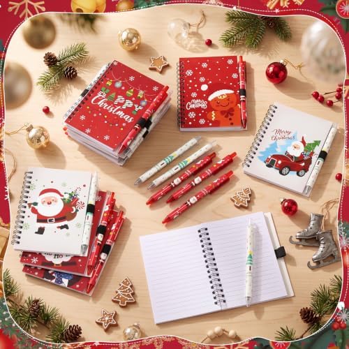 Gueevin 72 Pcs/36 Set Inspirational Notebook Pen Gifts Bulk, Cartoon