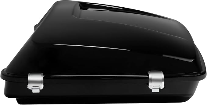 TCMT 5.5" Razor Motorcycle Trunk Box W/Latch Key Fits For Harley 2014-2025 Touring CVO Road King Road Glide Street Glide Electra Glide Pack