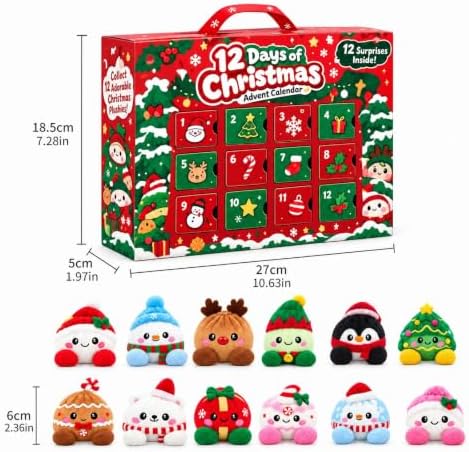 Mystery Dumpling Advent Calendar Christmas Fun Dumpling for Adult Gifts
