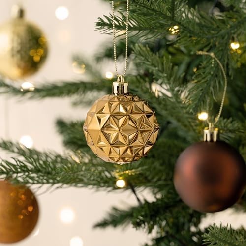 Valery Madelyn 50ct Christmas Tree Decorations Ball Ornaments 2.36 Inches