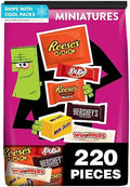 HERSHEY'S Assorted Milk Chocolate, 70.31 oz (220 Count)
