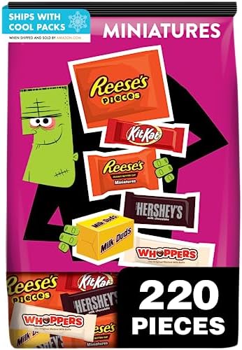 HERSHEY'S Assorted Milk Chocolate, 70.31 oz (220 Count)