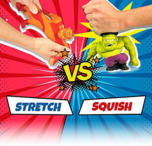 JA-RU Stretchy Squishy Monsters Toys Multiple Sizes Assorted Slow Rising Squishy Stretchy Fidget for Kids. (12, 3.5" Monster)