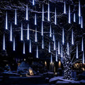 Aukora Christmas Lights Outdoor,UL Certified White Meteor Shower Lights