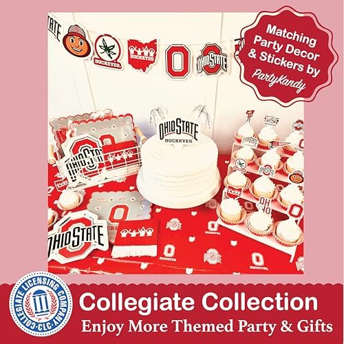 Ohio State Merch Buckeyes 12-Day Football Ornament Advent Calendar OSU Gift