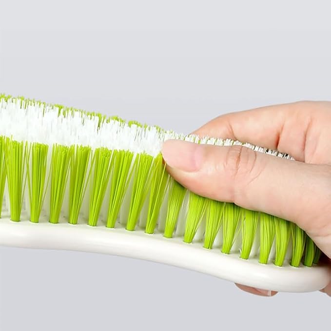 Handheld Kitchen Cleaning Shoe Brush for Stain Removal Protection with Flexible Soft Bristle