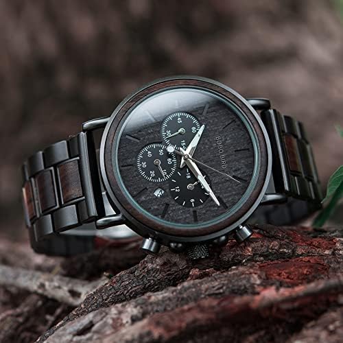 2win Engraved Wooden Watch for Boyfriend My MAN Fiancé Husband Customized Personalized Wood Watches for Men Birthday Anniversary Personalized Watch
