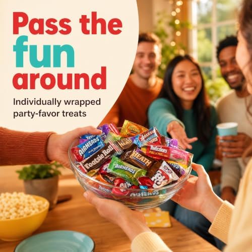 CANDYMAN 1 LB Assorted Chocolate Candy, Bulk Candy Variety Pack