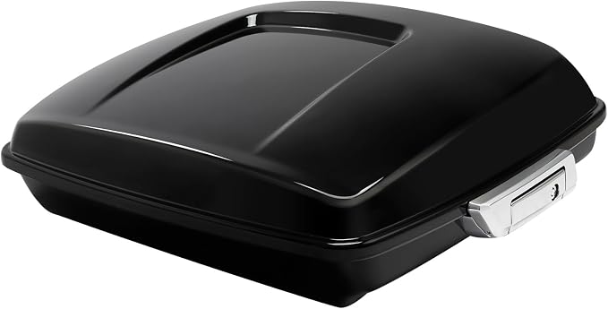 TCMT 5.5" Razor Motorcycle Trunk Box W/Latch Key Fits For Harley 2014-2025 Touring CVO Road King Road Glide Street Glide Electra Glide Pack