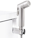 Brushed Nickel Handheld Bidet Sprayer, Muslim Shower Bidet Attachment, Cloth Diaper Toilet Sprayer, Jet Spray for Feminine Wash