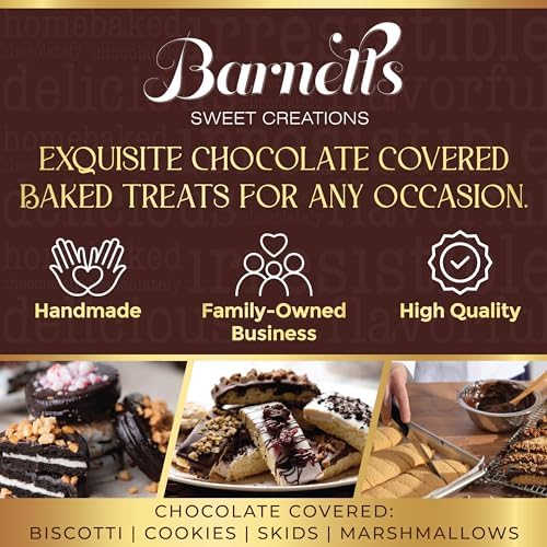 Barnetts 24 Gourmet Chocolate Biscotti Gift Baskets