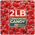 Cambie Cinnamon Candy - 2 lbs of Individually Wrapped Cinnamon Hard Candy