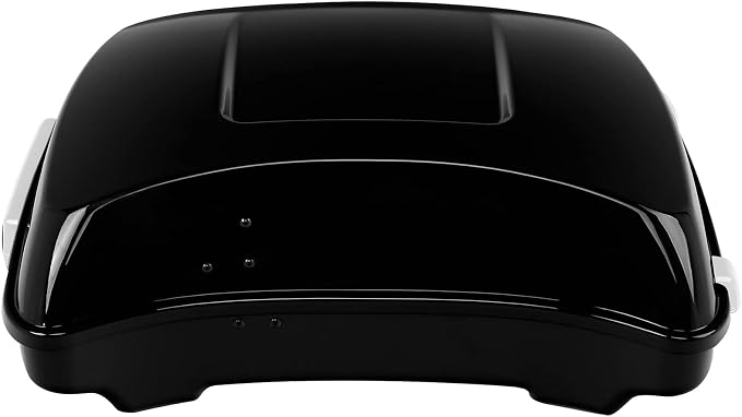 Black Earth 5.5" Razor Trunk W/Latch Key Fit For Harley Touring 2014-2025 CVO Road King Road Glide Street Glide Electra Glide Ultra Limited Pack