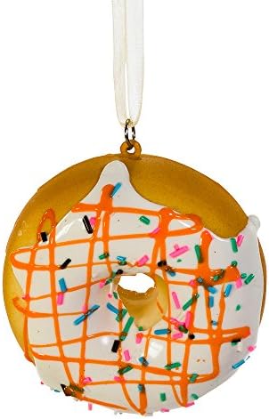 Kurt Adler Donut Ornaments (Set of 12), 2.75-Inch, Christmas