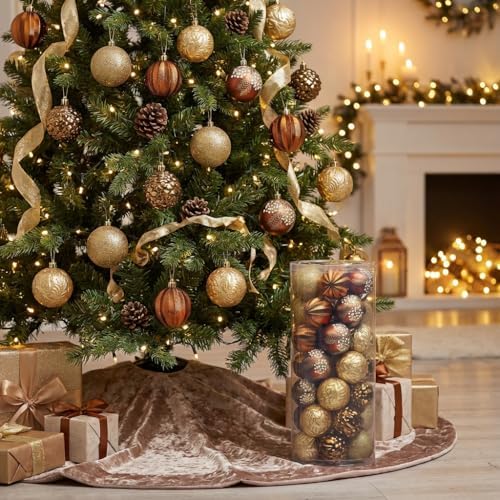 Valery Madelyn 35ct Christmas Tree Decorations Ball Ornaments 2.76 Inches
