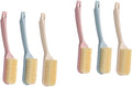 GALPADA 6pcs Soft Shoe Cleaning Brush Ergonomic Handheld Scrub Brushes for Shoes Clothes and Bathroom Versatile Cleaning Tools