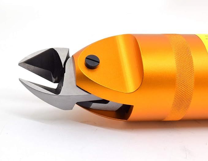 Heavy Duty Pneumatic Air Nipper - 6GA Gauge Cable Metal Wire Mesh Shear Scissors Cutter for 4.8mm Copper, 4.0mm Steel, 2.8mm Soft Stainless Steel Wire - HS35P S7P