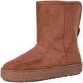 Amazon Essentials Women's Faux Fur Lined Shearling Boots, Pull-On Design