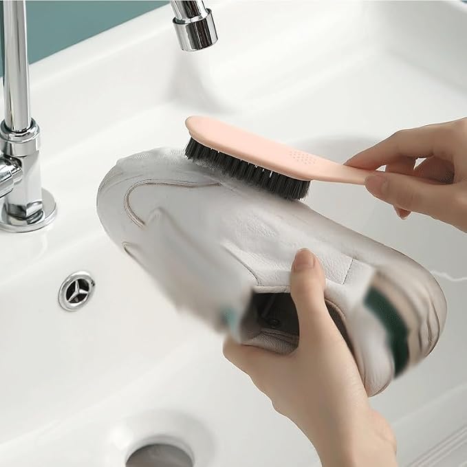 Household Shoe Brush Laundry Soft-Bristle Clean Washing Long Handle Scrubbing