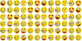 LovesTown Mini Stress Balls, 36PCS 2Inch Smiley Face Squeeze Balls Yellow Funny Foam Stress Relief Toys for School Carnival Reward Student Prizes (Pack of 2)