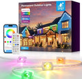 Permanent Outdoor Lights 100FT, 16 Million Colors Smart LED Christmas Lights with App Control, IP67 Waterproof Outside Lights for House Eaves, Patio & Garden – Holiday & Year-Round Decoration