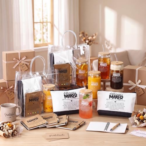 60 Pcs Employee Appreciation Gifts Bulk, Difference Maker Gifts