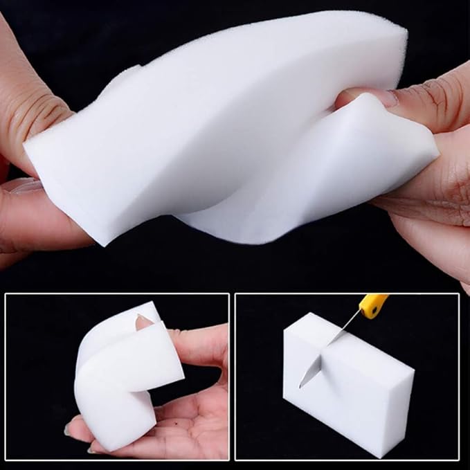 Dishwashing Sponge,20Pcs Multi Functional Magical Sponge Eraser Melamine Froth Cleaner Cleaner Pad Gadget Cleaningbrush for Kitchen Bathroom Household