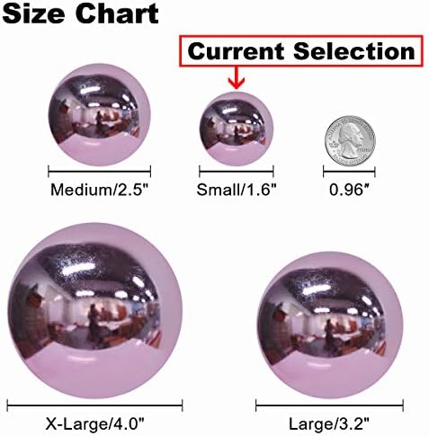 Lavender Purple 1.6" Small Christmas Balls Christmas Tree Decoration Ornaments Shatterproof Hanging Balls for Birthday Halloween Holiday Wedding Decorations Set of 24pcs