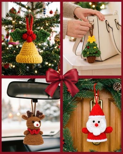 Crochet Ornament Advent Calendar 2026, Handmade Christmas Home Decor