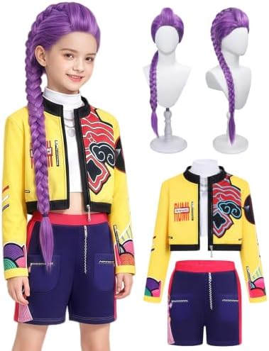 Golden Pop Performer Costume Kids Girls Halloween Costumes Cosplay Outfit