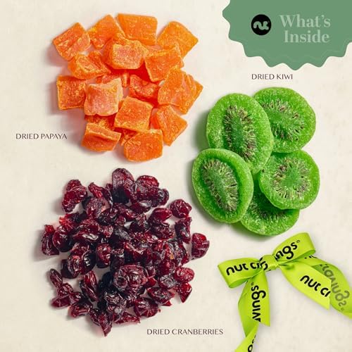 NUT CRAVINGS - Dried Fruits Acrylic Tower (3 Tier Assortment)