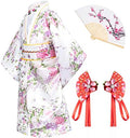 Japanese Traditional Dress Kimono Robe for Kids Girls Costume