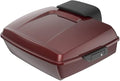 Advanblack Road Glide Tour Trunk Pack Stiletto Red Chopped Tour Trunk Pack Backrest Pad for '97-'25 Harley Touring Road King Street Glide Electra Glide CVO models