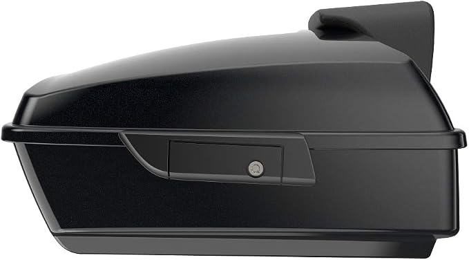 Advanblack Road Glide Tour Trunk Pack Midnight Pearl Chopped Tour Trunk Pack Backrest Pad for '97-'25 Harley Touring Road King Street Glide Electra Glide CVO models