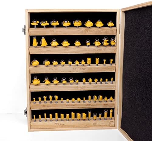 MNA 70 Piece Router Bits Set