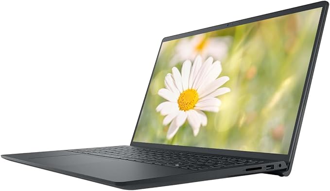 Dell 15.6" FHD Touchscreen Laptop, 16GB DDR5 RAM, 1.5TB Storage (1TB SSD + 512GB External), 10-Core Intel Core i5-1334U, Windows 11 Pro, SD Card Reader, Carbon Black