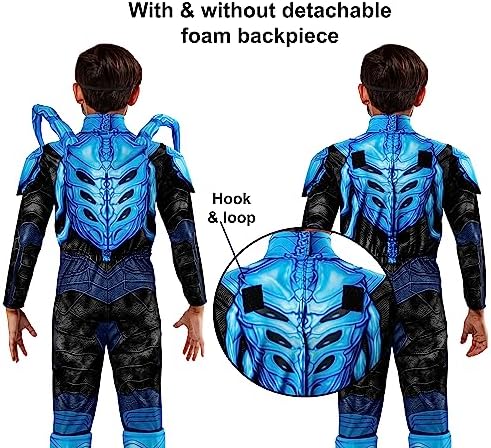 Rubies DC Blue Beetle: Blue Beetle Costume for Kids, Boy's Small