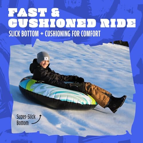 Flexible Flyer 50" Tornado 2-Person Inflatable Snow Tube & Pool Float
